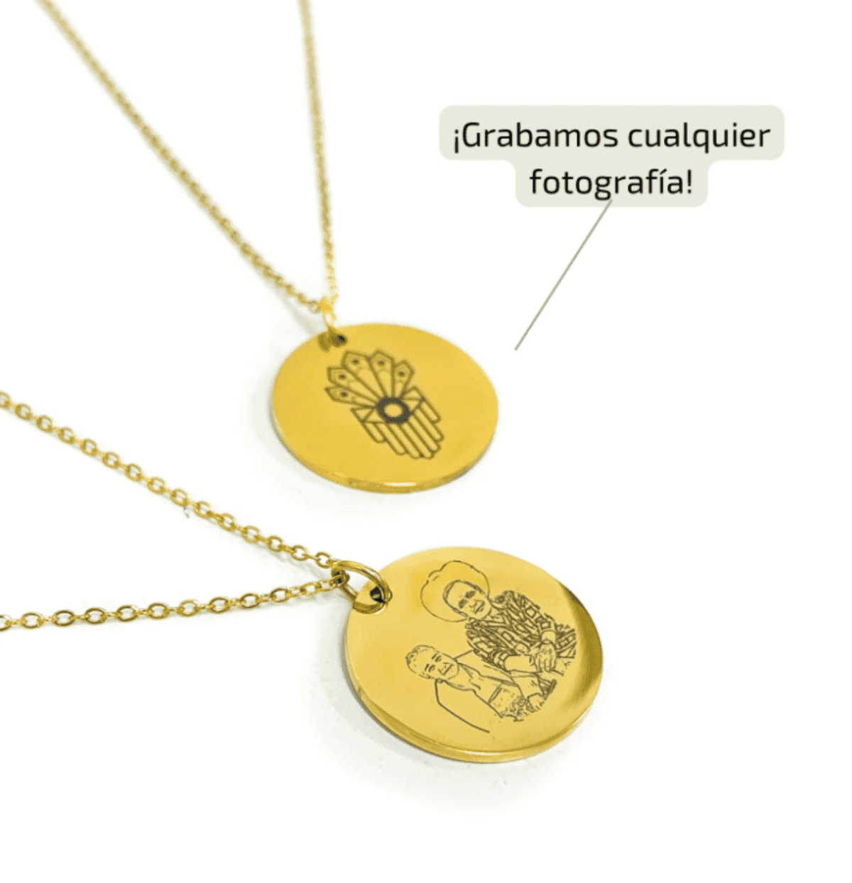 Collar redondo 20mm Personalizado con Fotografía