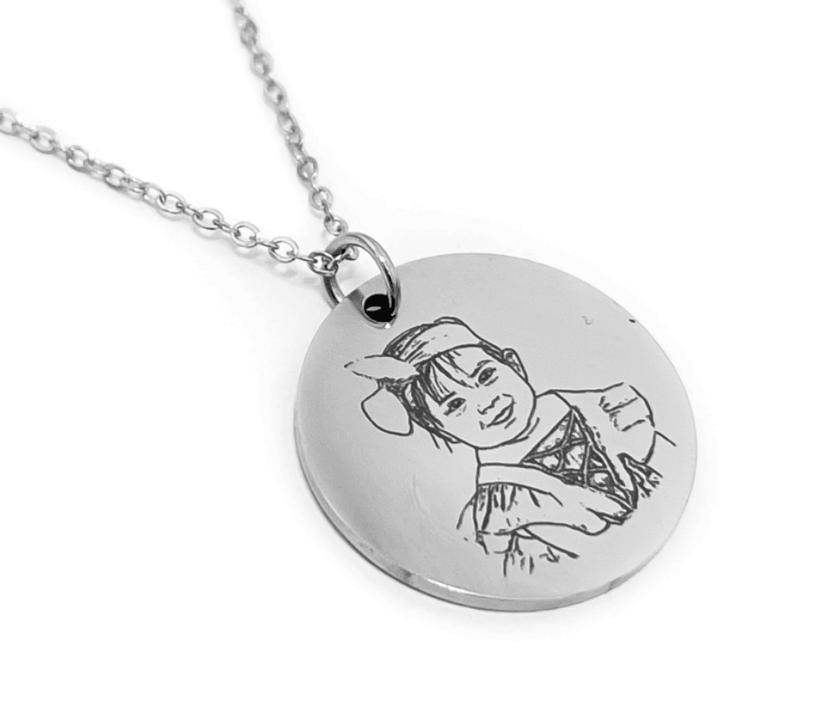 Collar redondo 20mm Personalizado con Fotografía