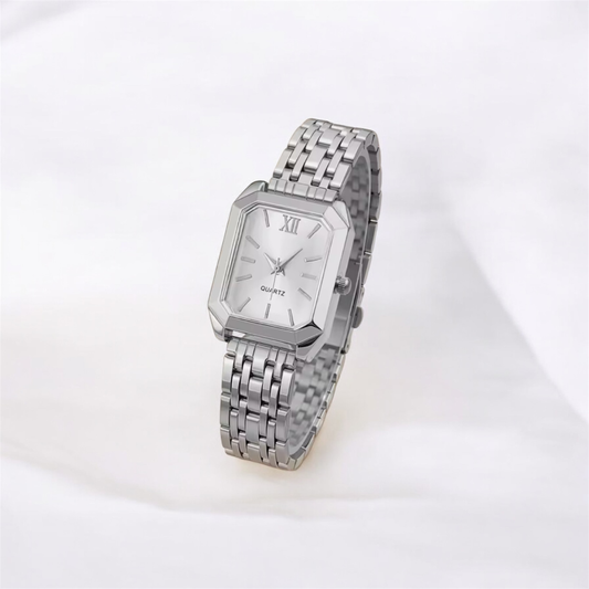 Reloj retro Cartier Plateado