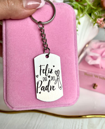 Llavero estilo militar personalizado