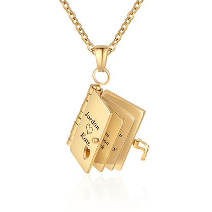 Collar libro Personalizado