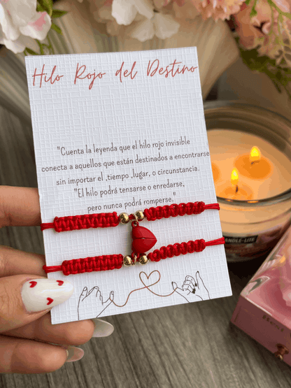 Pulseras Hilo rojo