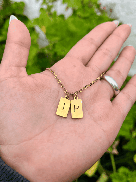 Collar con iniciales Personalizado