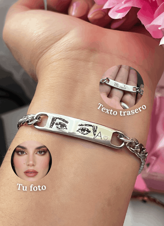 Esclava Personalizada con fotograbado
