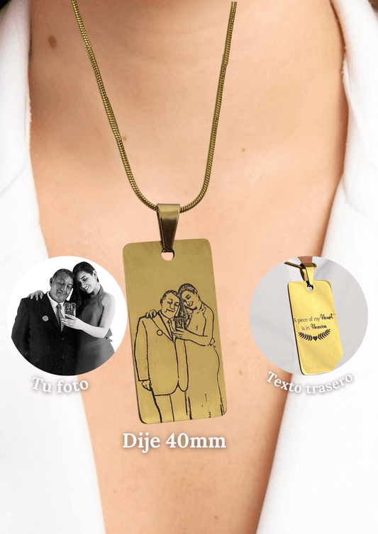 Collar Personalizado con fotografía