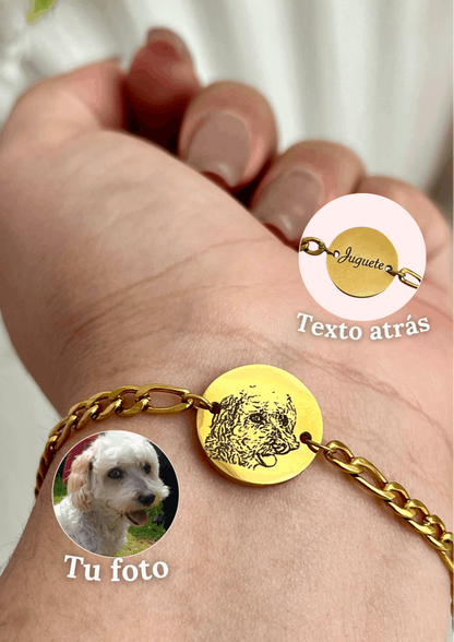 Pulseras con fotograbado Personalizado
